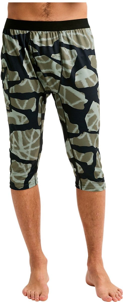 Burton Midweight X Boot 3/4 Basislaag Broek Groen,Zwart XL Man