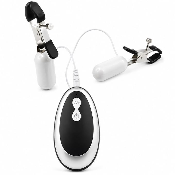 Tepel Vibratie Klem - Borst Vibrator - Tepelklem