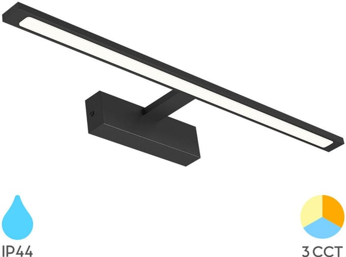 Braytron - LED Spiegellamp badkamer 60cm - IP44 - 12W CCT - 900lm