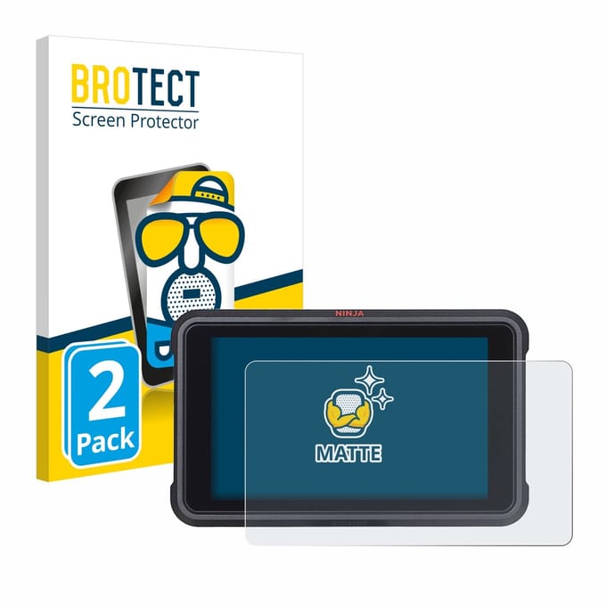 BROTECT - Screenprotector voor Atomos Ninja V - Folie Beschermfolie matte 2 Stuks