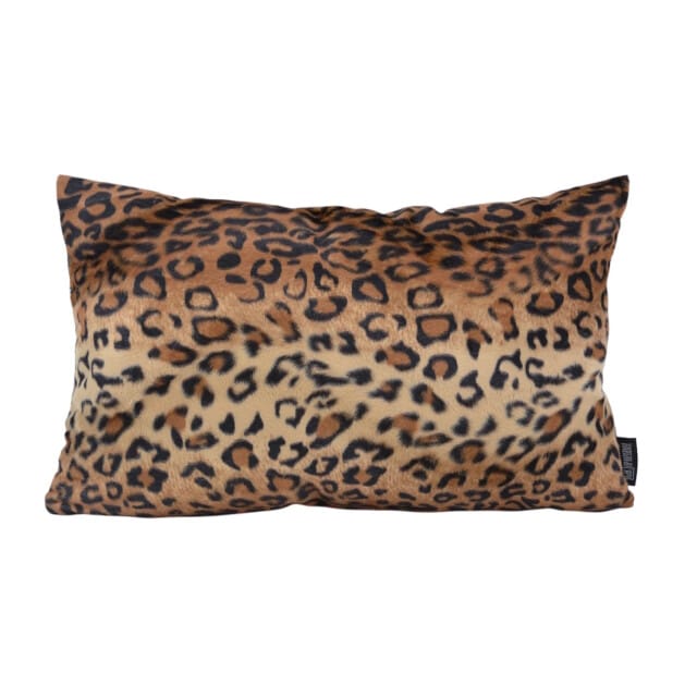 Gek op kussens! Sierkussen furry leopard | | polyester