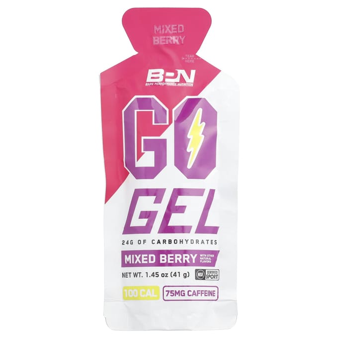 BPN, Go Gel, Mixed Berry CAF, 10 packs, 1.45 oz (41 g) each