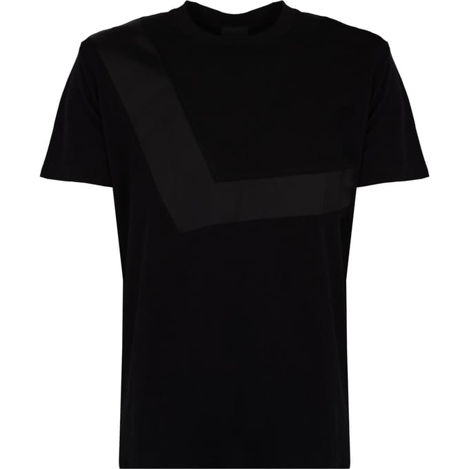 Les Hommes T-Shirt Mannen zwart
