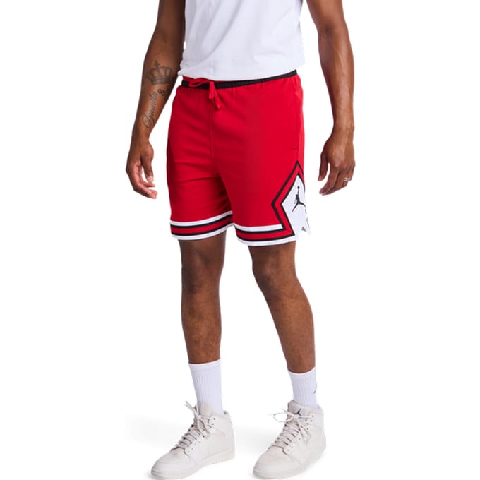 Jordan Diamond Korte Broeken Heren - Rood - Maat M