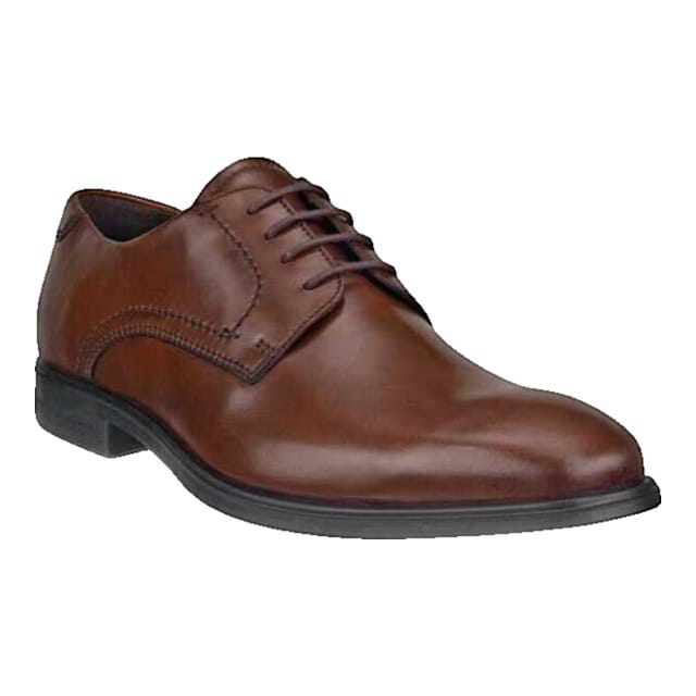 Ecco Melbourne heren veterschoen - Bruin - Maat 47