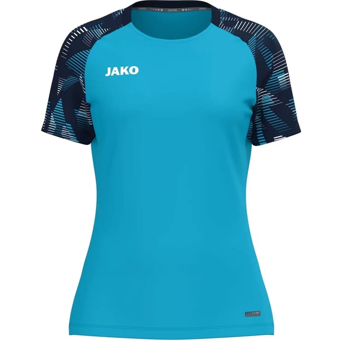 Jako Sonic T-Shirt Dames - Aqua / Marine | Maat: 38/40