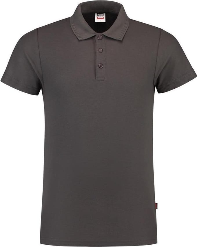 Tricorp 201005 Poloshirt Fitted 180 Gram - Donkergrijs - M