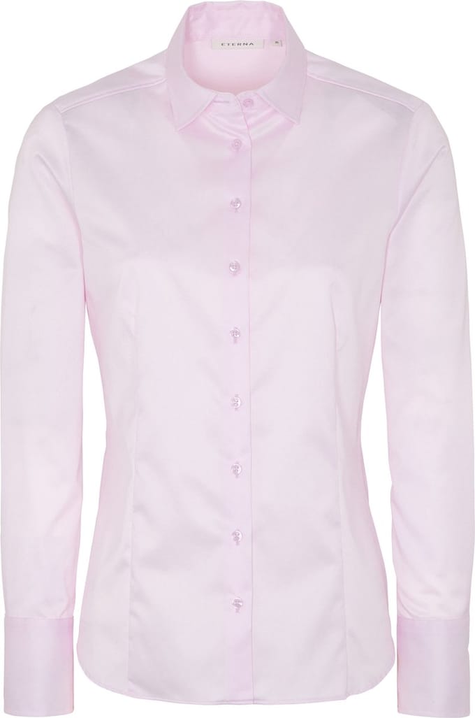 ETERNA dames blouse modern classic - roze