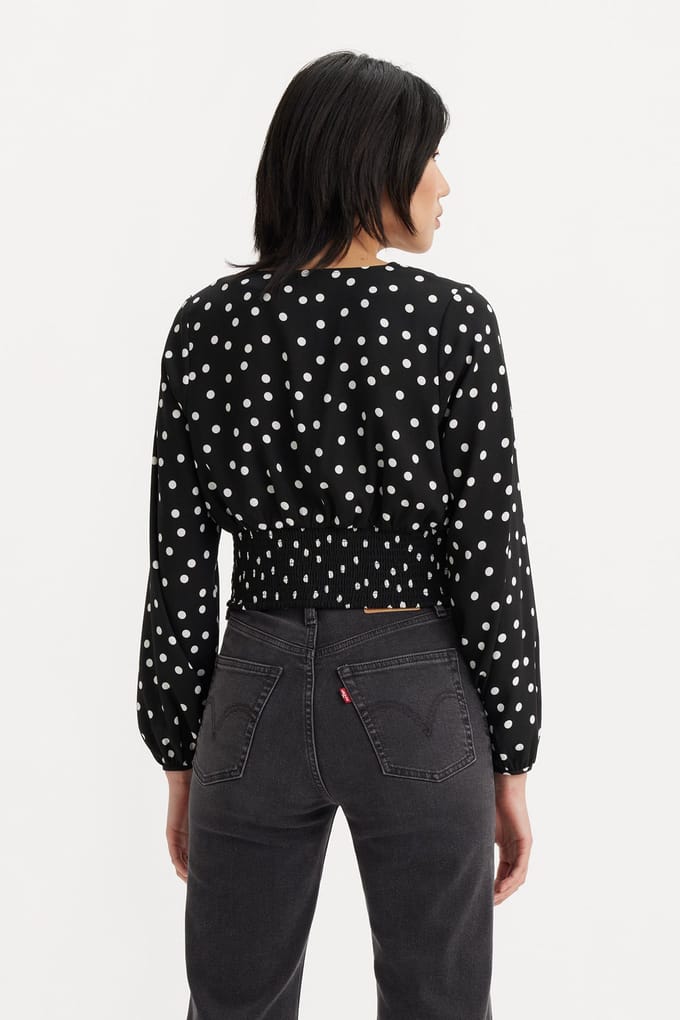 Levi's Tamara Long Sleeve Blouse Taglia: XXS | Magliette intime Outlet | Donna