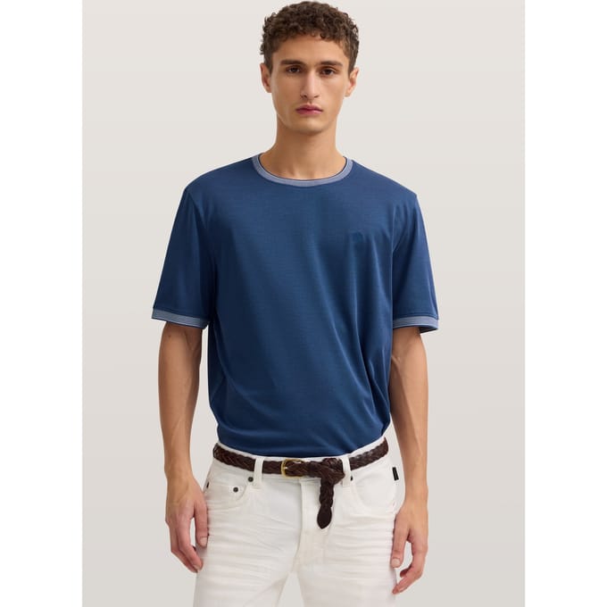 Bugatti Herren T-shirt van een katoenmix