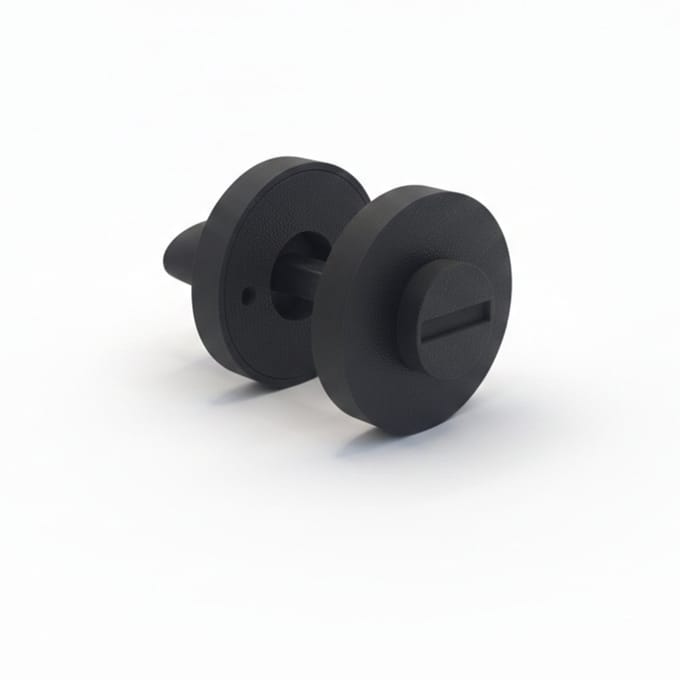 Home 3D® - WC Slot - Zwart - op Rond Rozet
