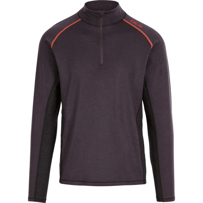 Trespass Heren Stan Thermo Top (Donkergrijs mergel)