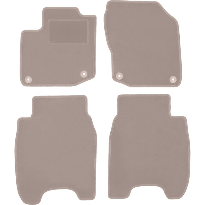 Beige veloursmatten voor: Honda Civic IX hatchback (2012-)