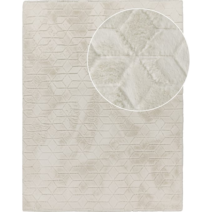 Vachtkleed Arnia crème 80x150 cm