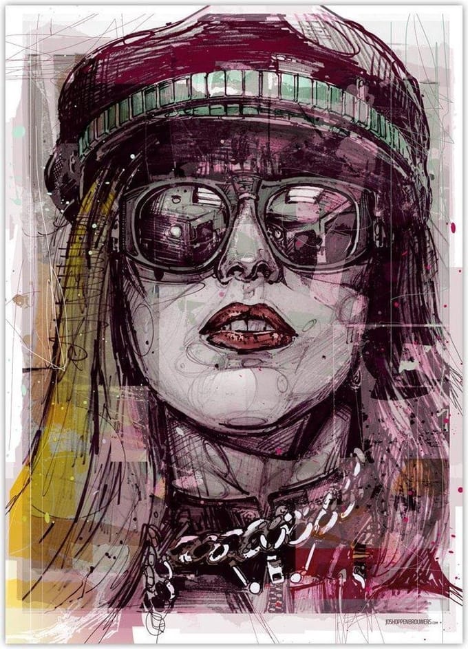 Lady Gaga - Poster - 30 x 40 cm