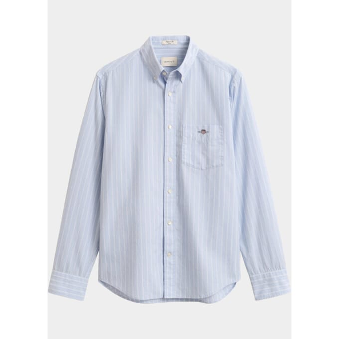 Gant Overhemd heren klassiek poplin overhemd met 3262031/455