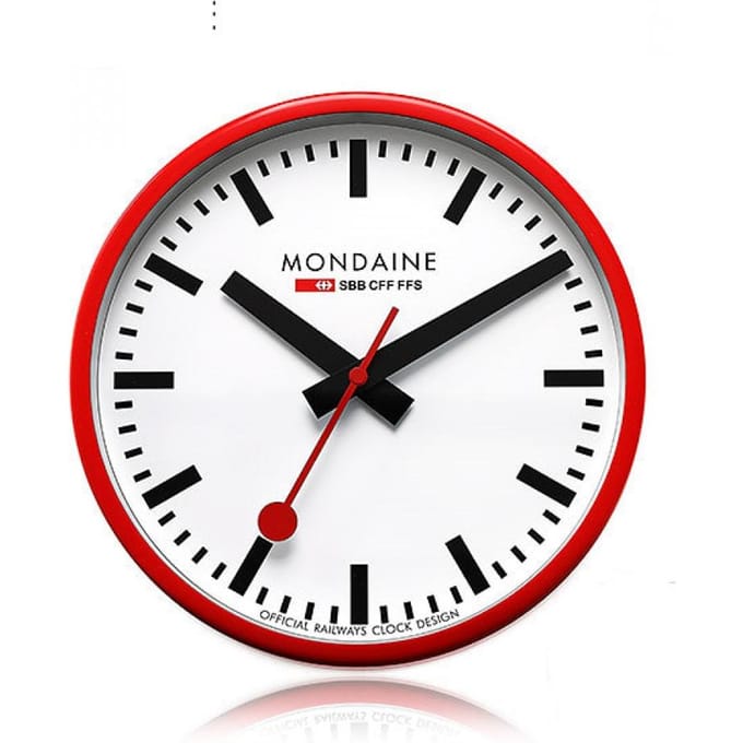 Mondaine A990.Clock.11sbc Publieke Wandklok A990.CLOCK.11SBC black