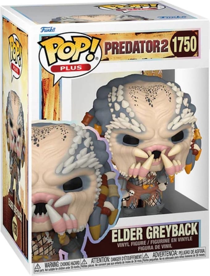 Predator Elder Greyback (Pop! Plus) vinylfiguur 1750 Funko Pop! meerkleurig Unisex