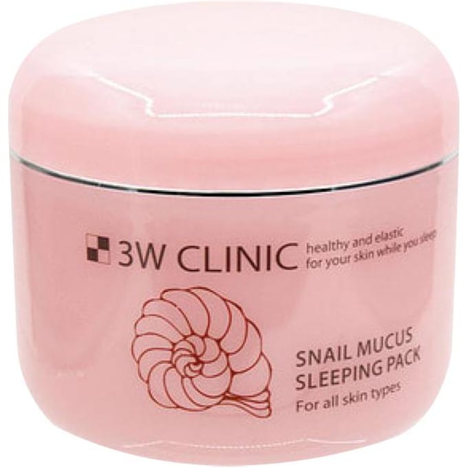 3w Clinic Slijm Slak Slaapmasker 100ml/200ml 100ml white