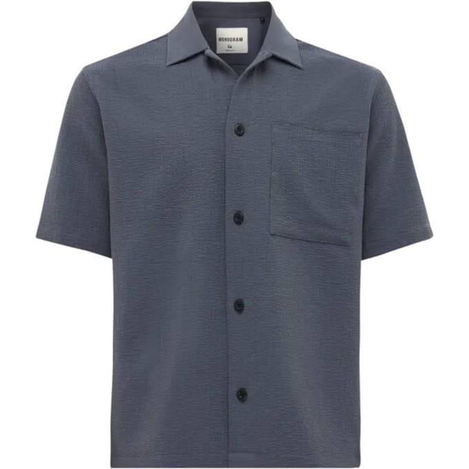 Genti Casual overhemd donker
