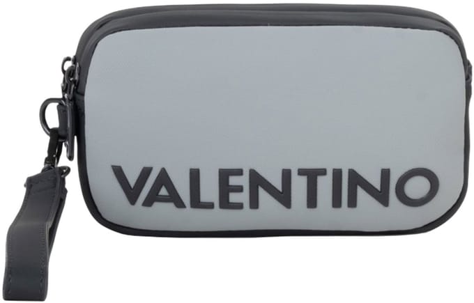 VALENTINO toilettas Axel Soft Cosmetic Case Ghiaccio zwart