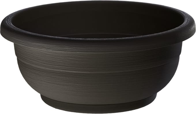 Elezza Sigma Plantschaal Ø40 x H16 cm - Antraciet