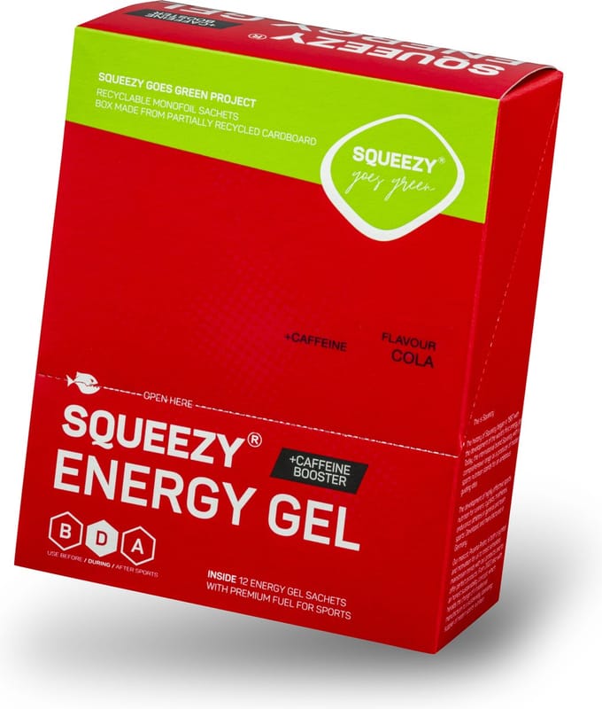 SQUEEZY ENERGY SUPERGEL COLA 12 x 33 gr