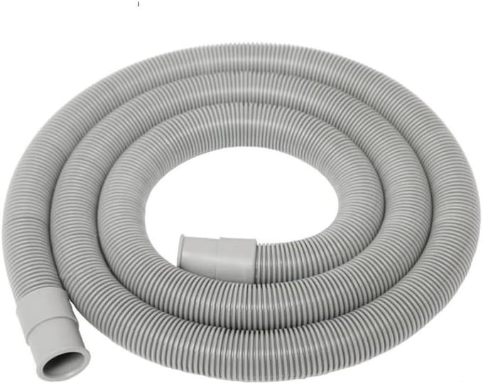Afvoerslang Wasmachine - Verlengslang Vaatwasser - Water Afvoeren - Universele Aansluiting - 3 meter - Zwart
