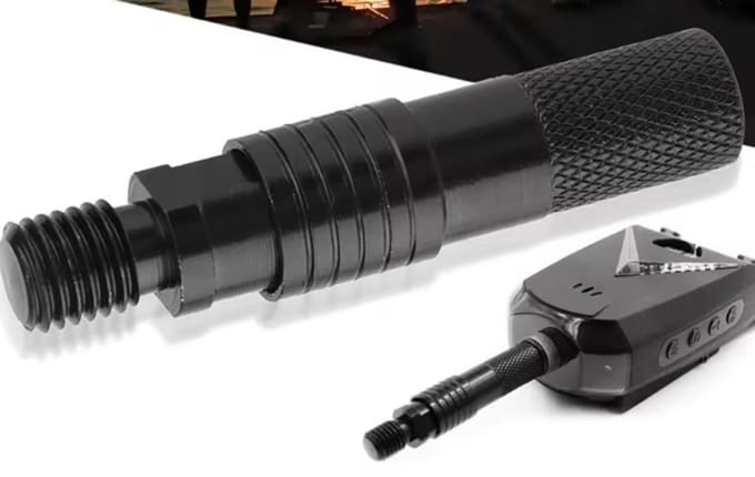 1 Stuks - Quick Release Connector - Zwart - Vissen - Beetmelder - Bankstick