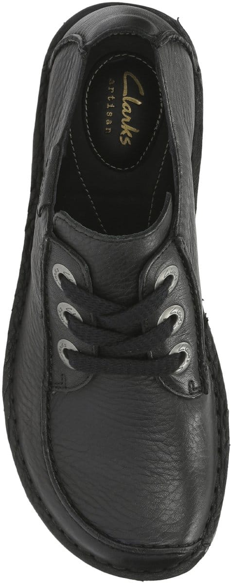 Clarks Dames Veterschoenen - Zwart - Maat 42