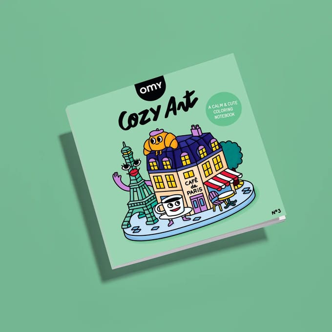 OMY - Cozy Coloring - Kleurboek - Paris