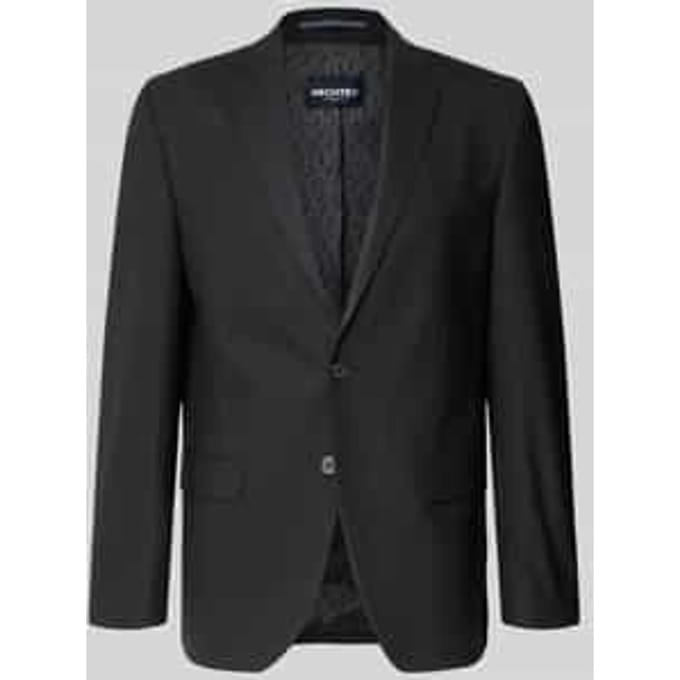Regular fit 2-knoops colbert met wol Model 'MODERN'