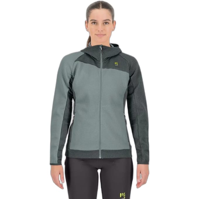 Fleece met capuchon en volledige rits voor dames Karpos Averau