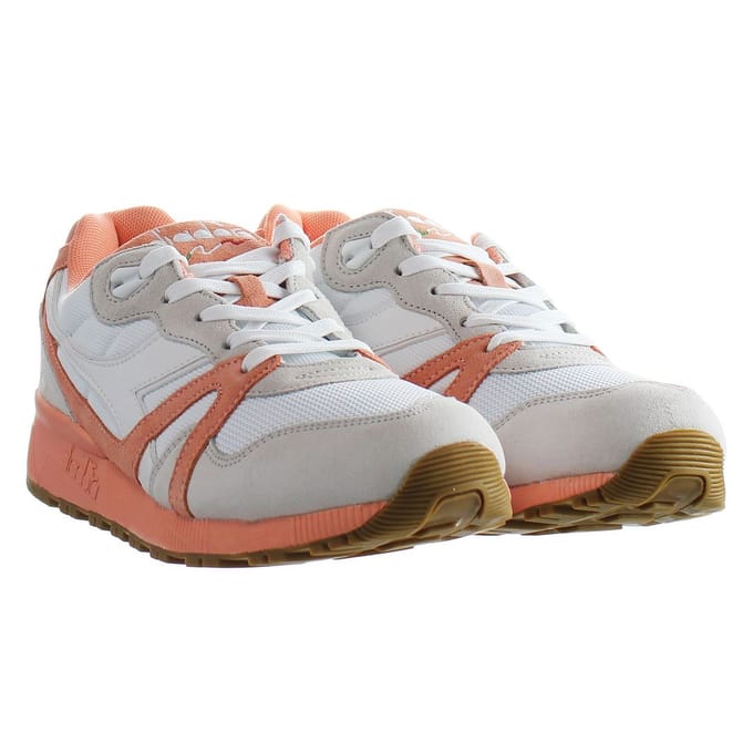 Diadora N9000 III Heren Wit/Perzik Trainers