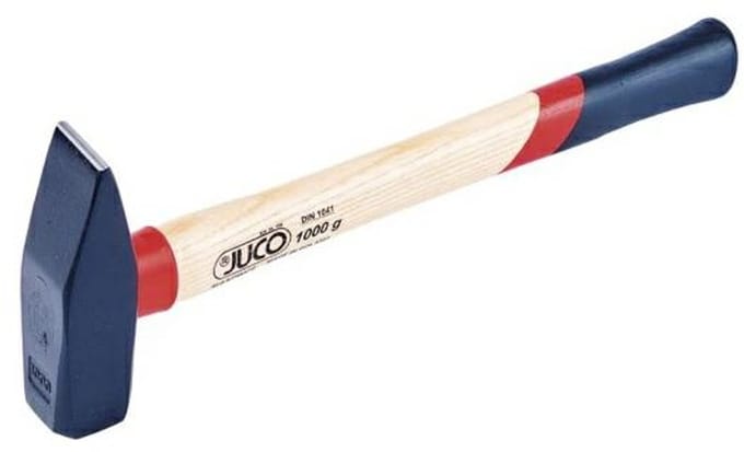 Juco LUX Serie - Smeden Hamer - 2kg - Hout Handgreep - DIN 1041