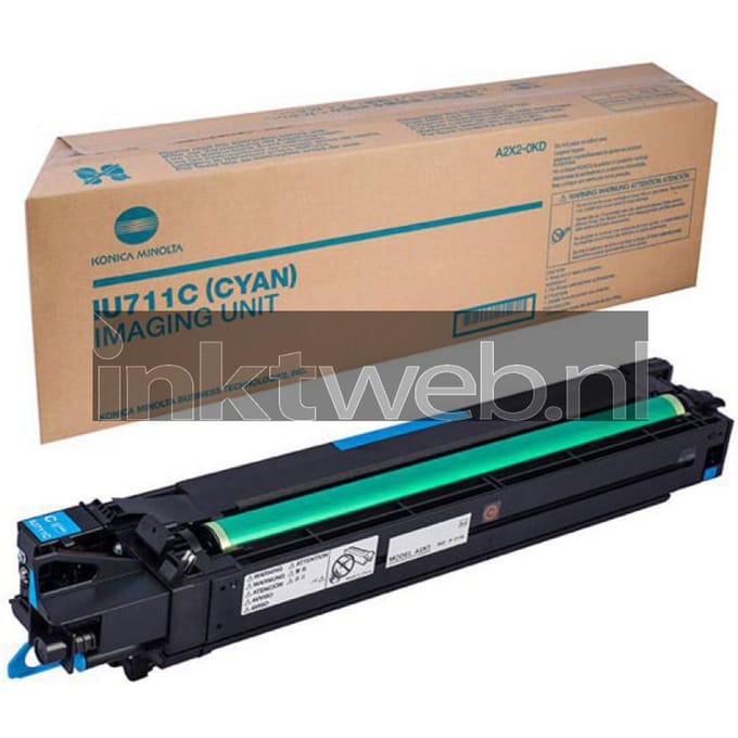 Konica Minolta IU-711C (A2X20KD) imaging unit cyaan (origineel)