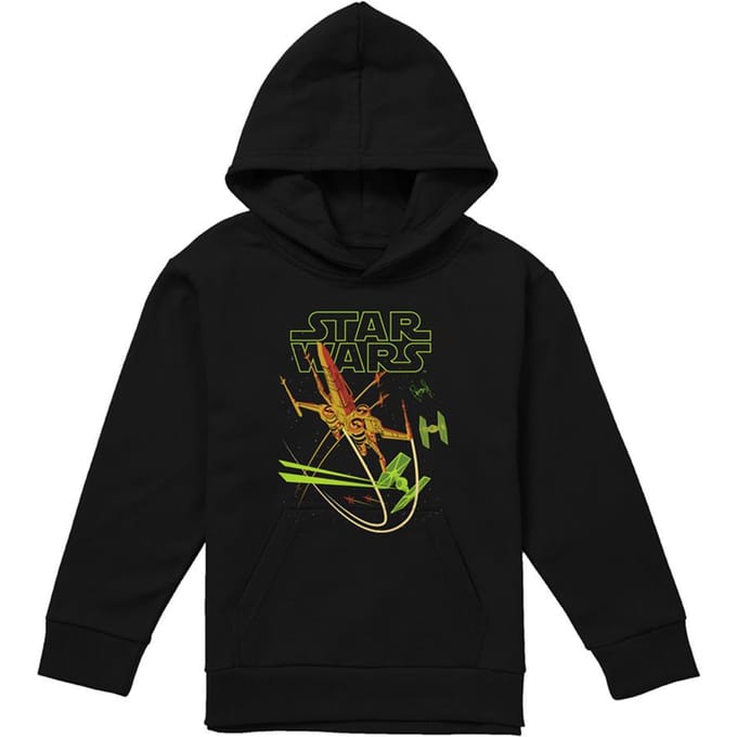 Star Wars Kinder/Kids Attack Heather Pullover Hoodie (Atletische Heide)