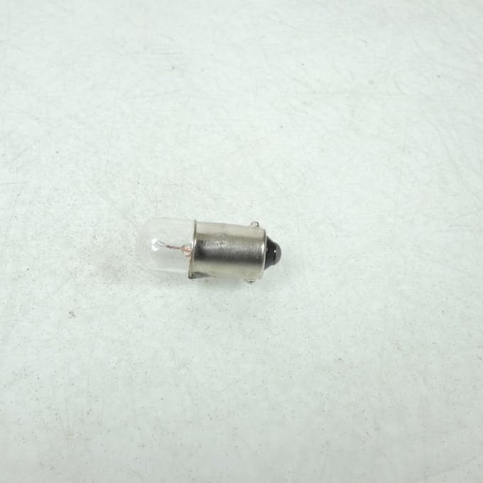 Ampoule lampe blanche BA9s 12V 2W Générique pour moto scooter Neuf