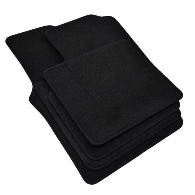 Vloermatten - Ford - KA 2009-2012 - Zwart Velours - 4 stuks - Antislip en waterdicht
