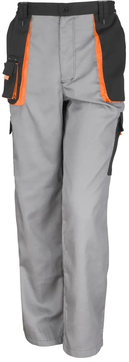 Result Lite Trousers RT318 - Grey/Black/Orange - XS