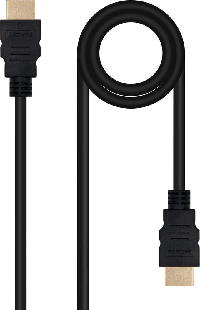 HDMI Cable NANOCABLE 10.15.3805 Black 5 m