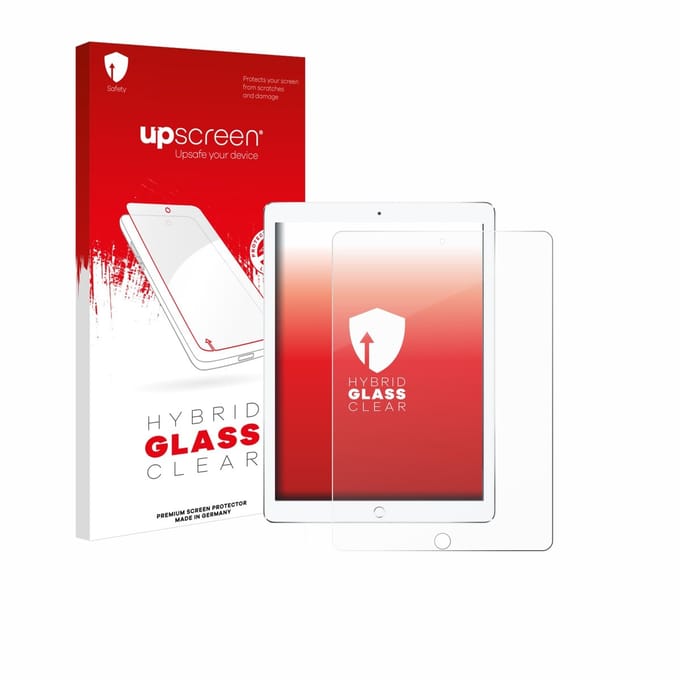 upscreen - Screenprotector voor Apple iPad Pro 10.5" 2017 - Folie Beschermfolie Beschermglas transparant