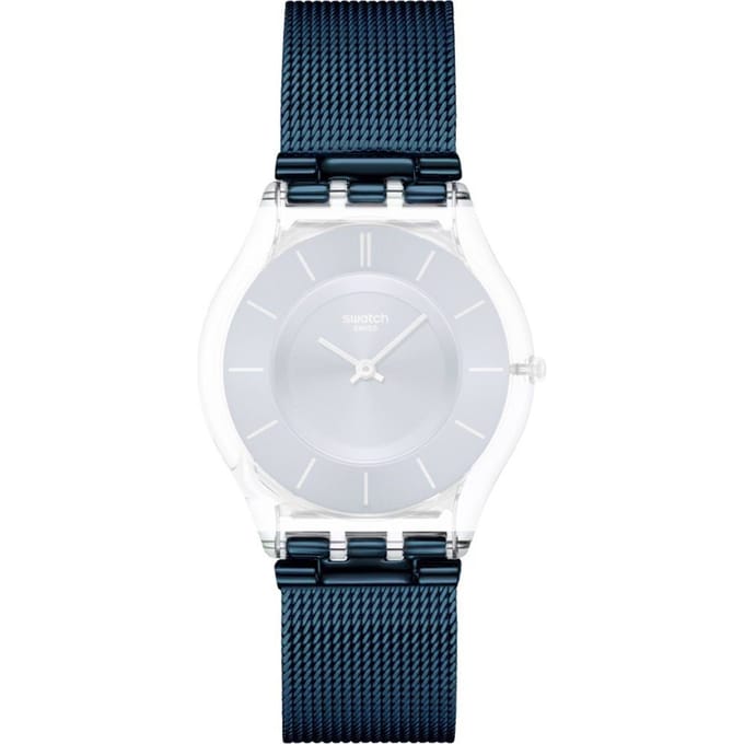 Swatch Plastic - Skin Small 33.7mm - SF/SI/SS08/SS09 ASS08K120M SS08K120M Cool Skies Horlogeband