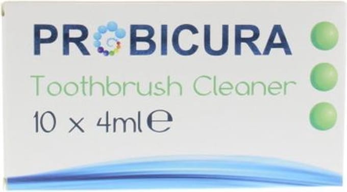 Probicura probiotische - Kunstgebit - Tandenborstel reiniger 10x4 ml