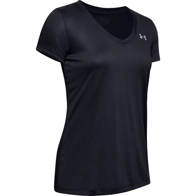 Dames-T-shirt met v-hals Under Armour Tech™