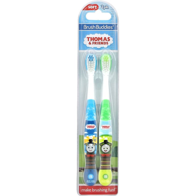 Brush Buddies, Thomas en Vrienden tandenborstels, pak van 2 white