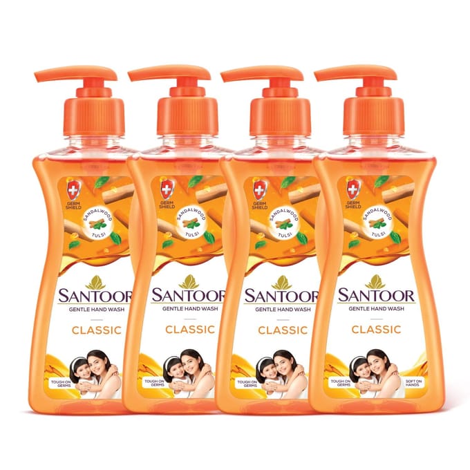 SANTOOR Savon à Mains Classique - 200 ml orange