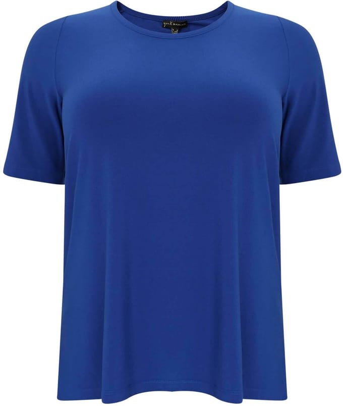 YOEK Dames T-Shirt Basic korte mouwen