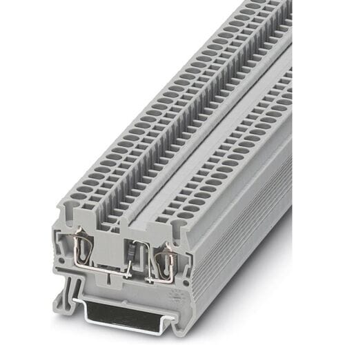 Phoenix Contact 3036262 Componentenserieklem 5.2 mm Spanveer Grijs 50 stuk(s)