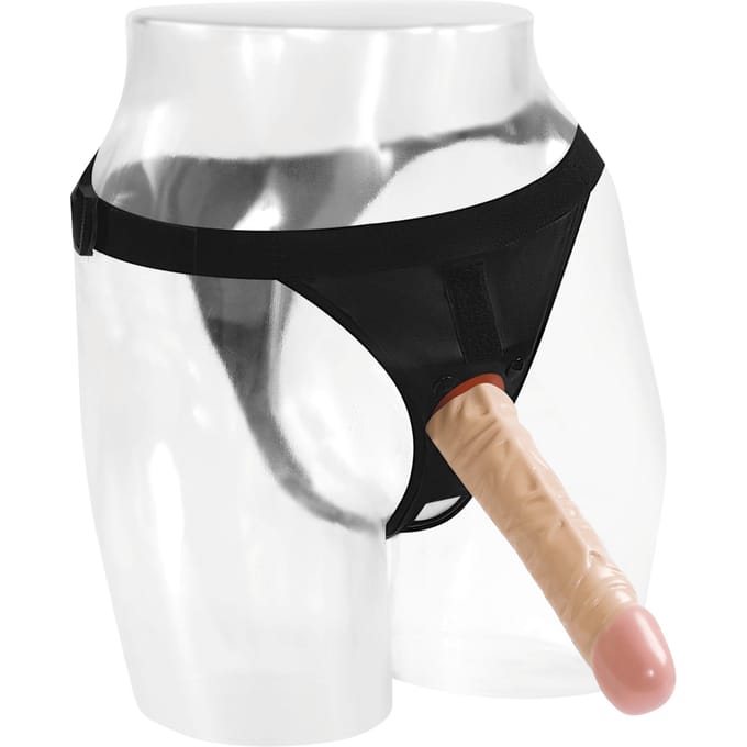 'Vac-U-Lock - Classic Dong With Ultra Harness - 8 Inch', 19,1 cm